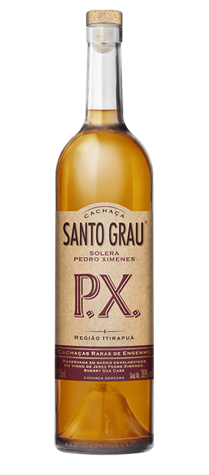 Cachaça Santo Grau Solera Pedro Ximenes