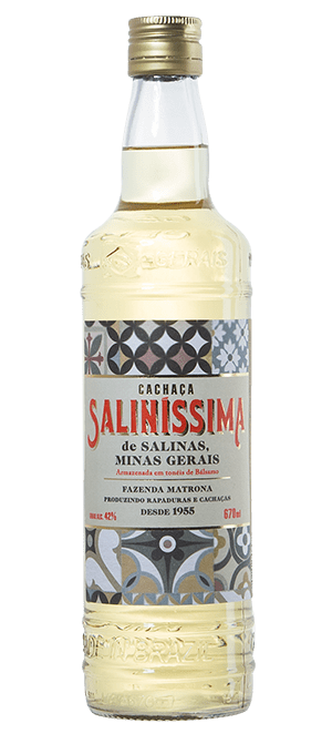 Cachaça Saliníssima Ouro