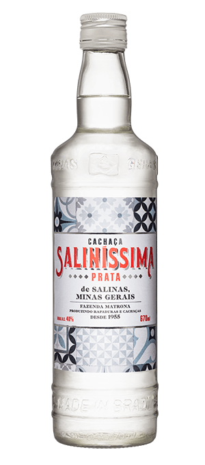 Cachaça Saliníssima Prata