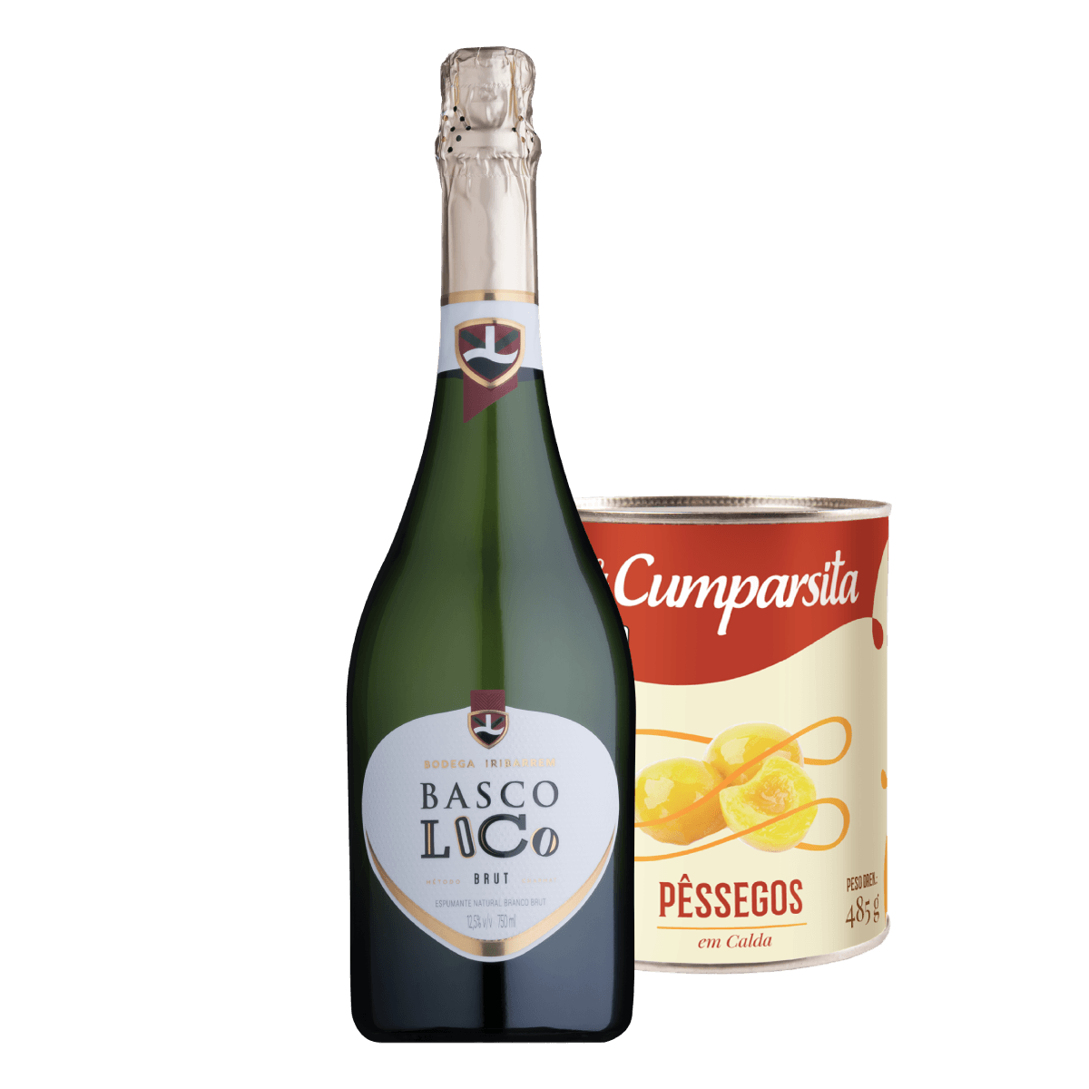 Kit Bellini (Espumante Nacional + Pêssego Grátis)