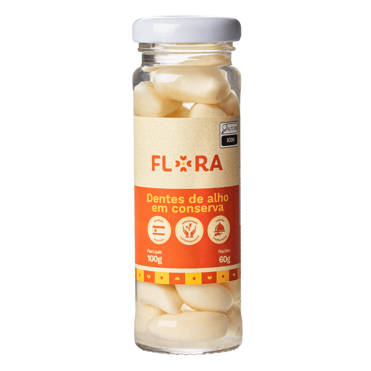 Dentes de Alho em Conserva Flora 60 g