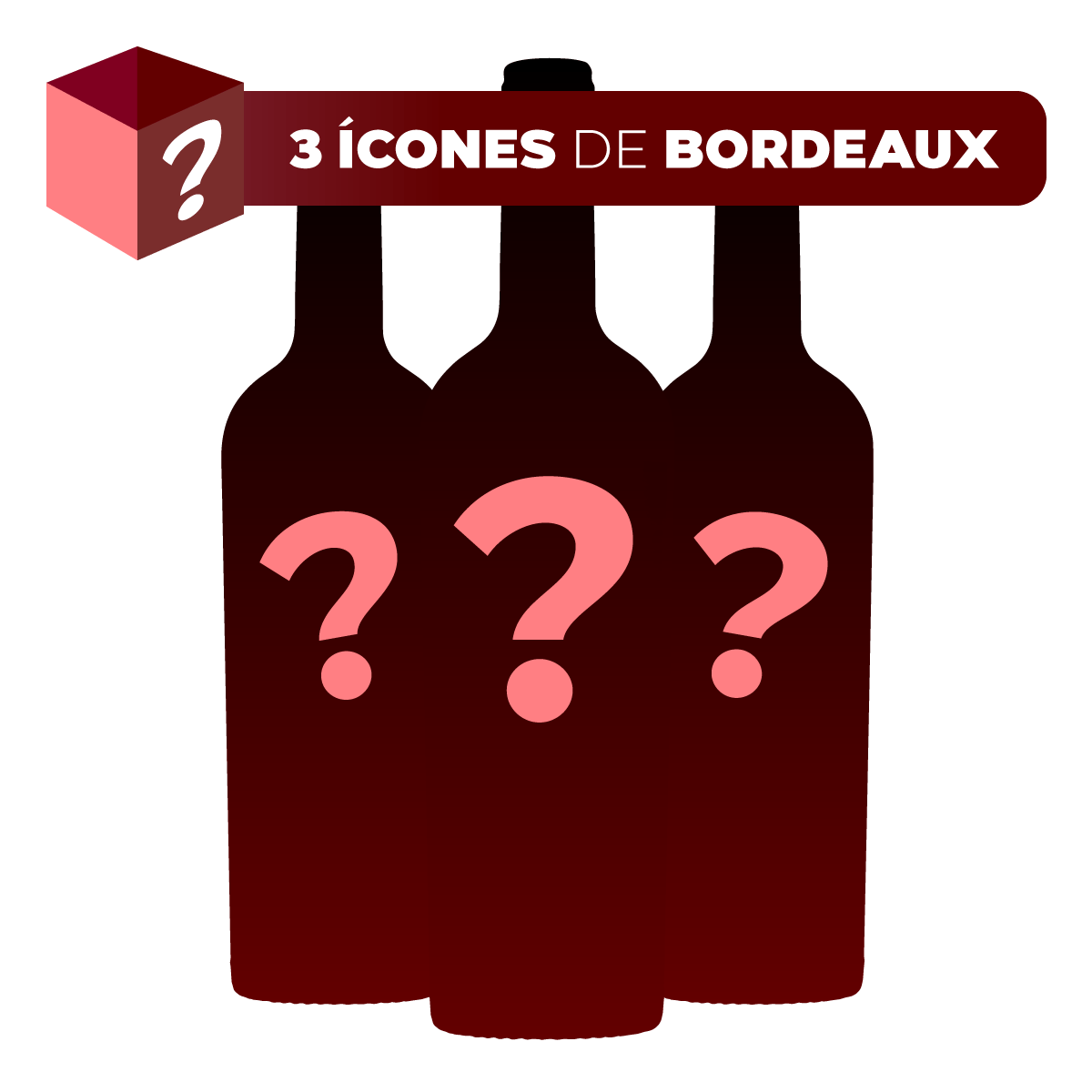 Mystery Box: 3 Vinhos Icônicos de Bordeaux + Brinde