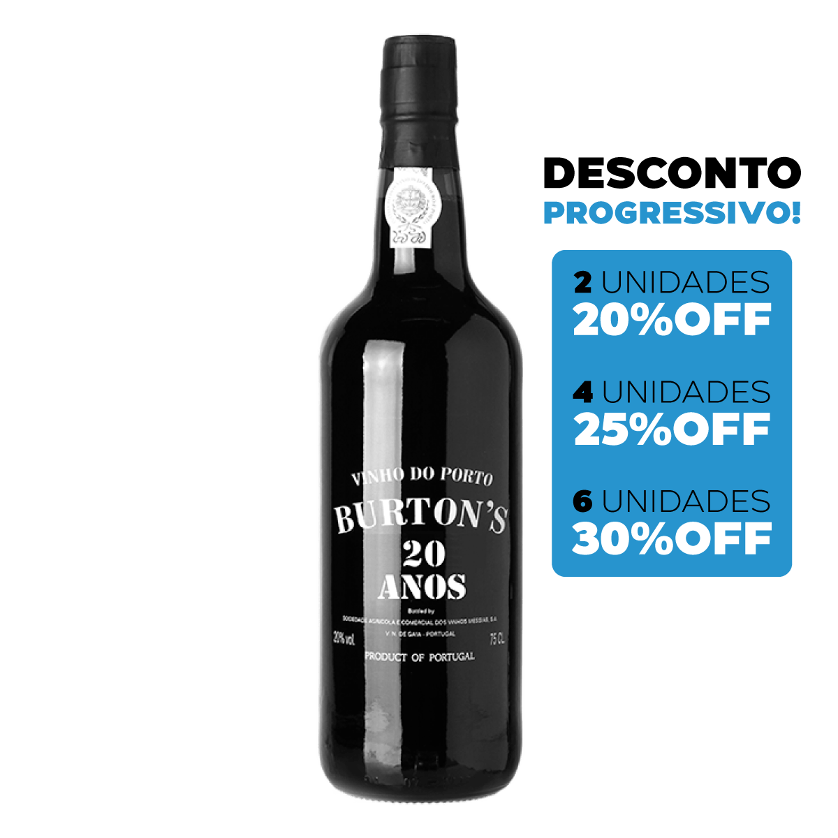 Vinho Porto Burton’s 20 Anos