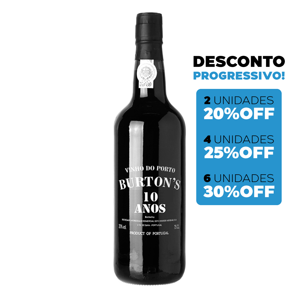 Vinho Porto Burton’s 10 Anos