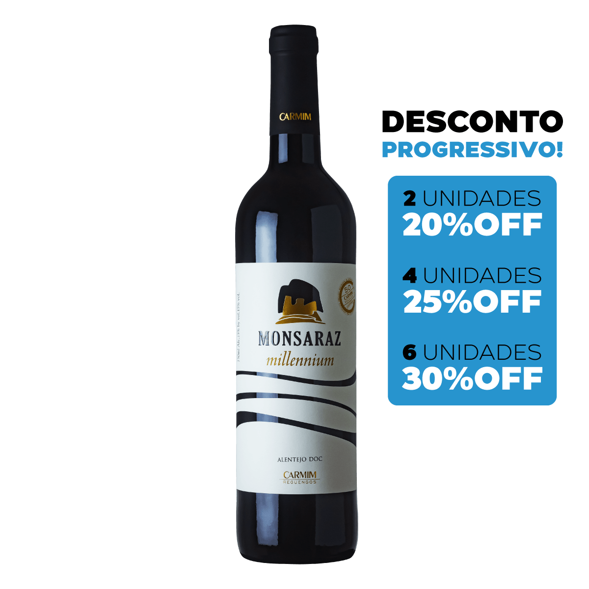 Vinho Monsaraz Millennium Tinto Alentejo DOC