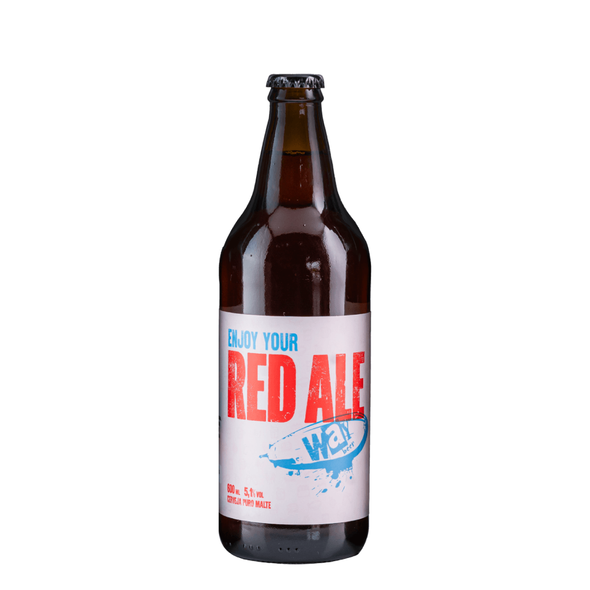 Cerveja Way Beer Red Ale 600 ml