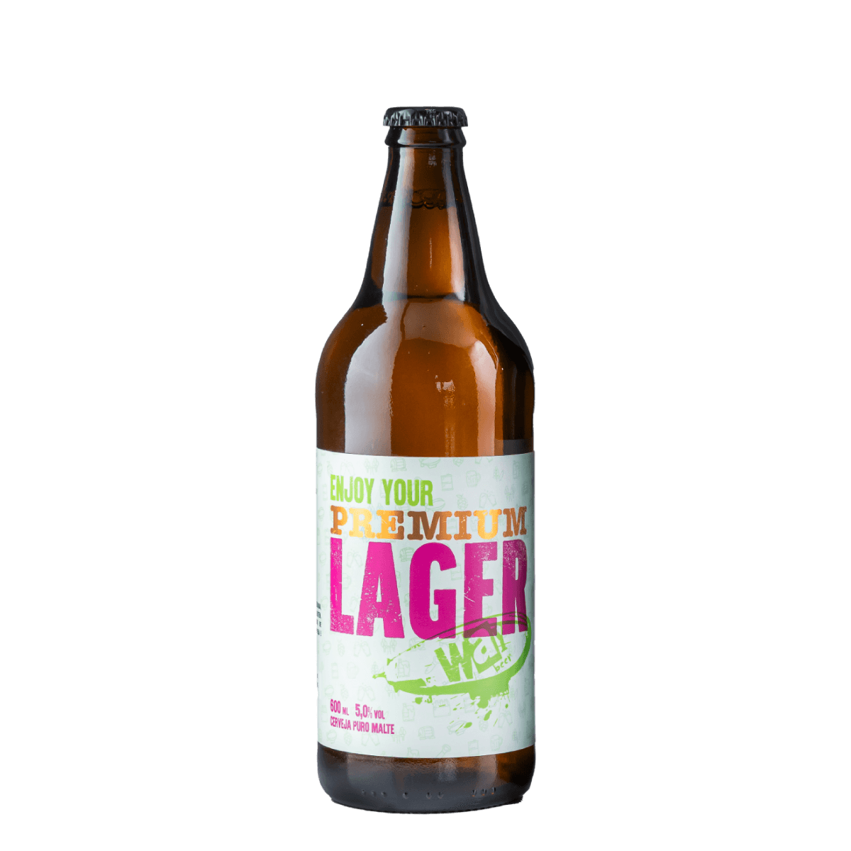 Cerveja Way Beer Premium Lager 600 ml