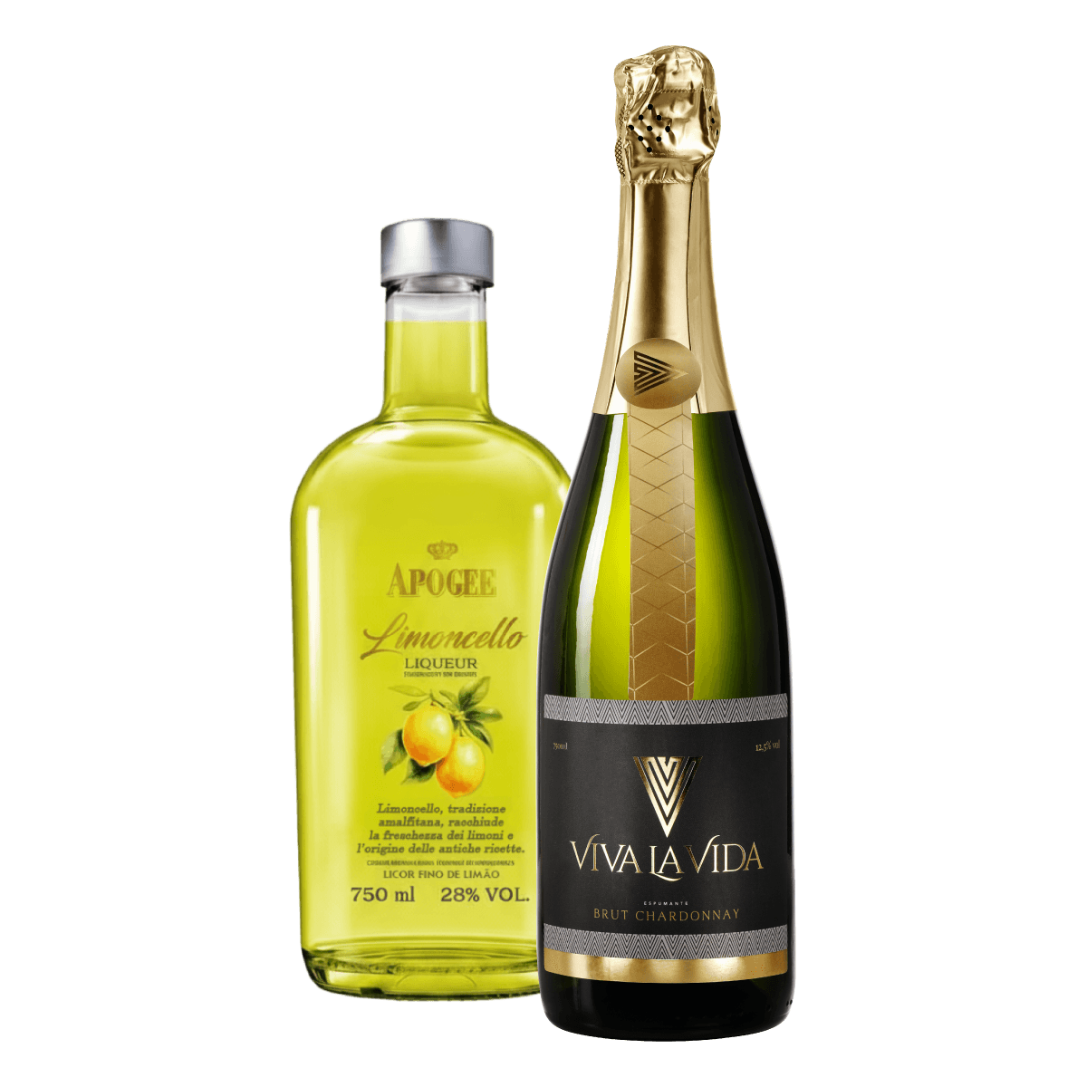 Kit Limoncello Spritz à Brasileira (Licor e Espumante) + E-book